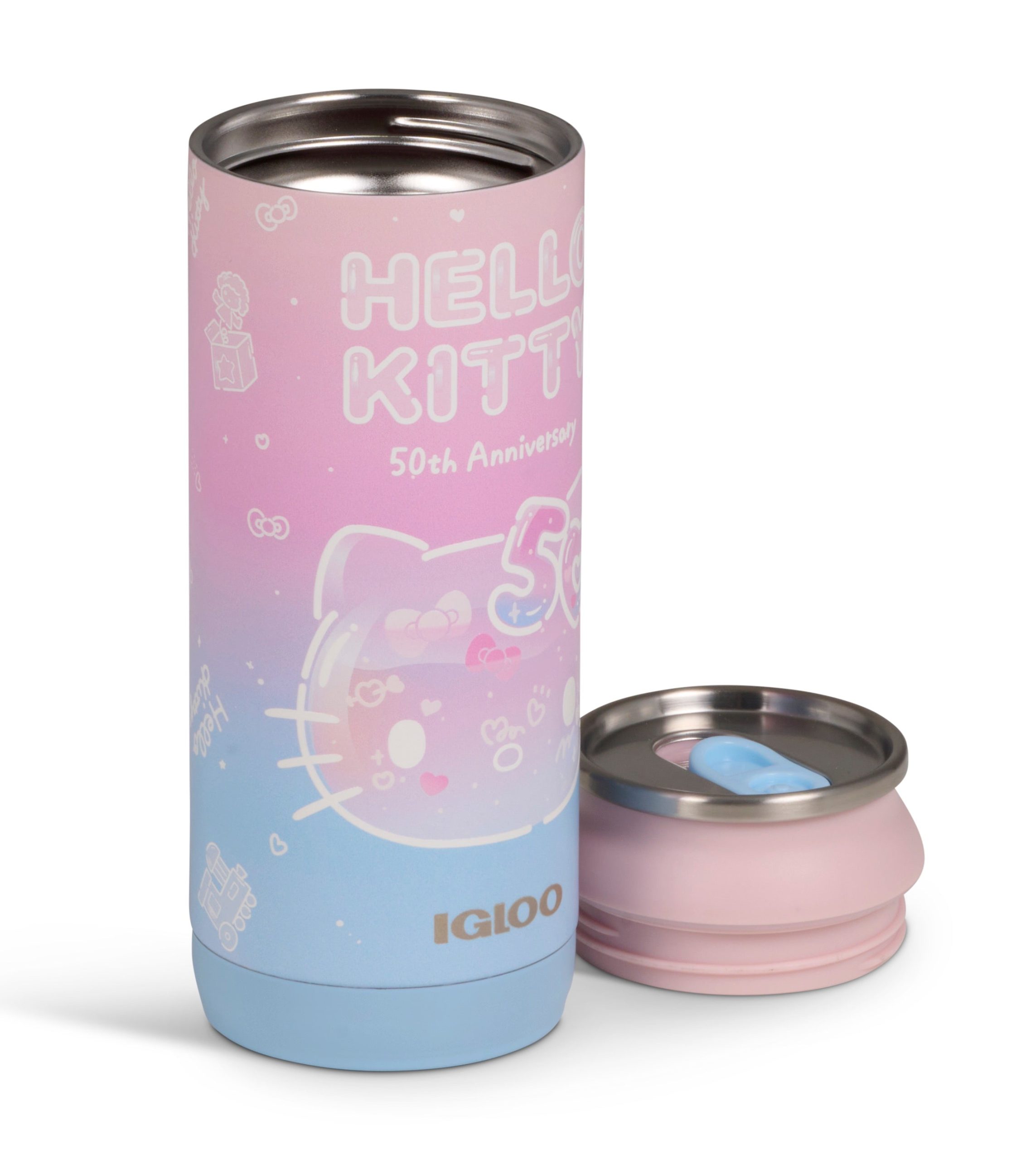 Hello Kitty x Igloo 50th Anniversary 16oz Stainless Steel Can - 图片 8