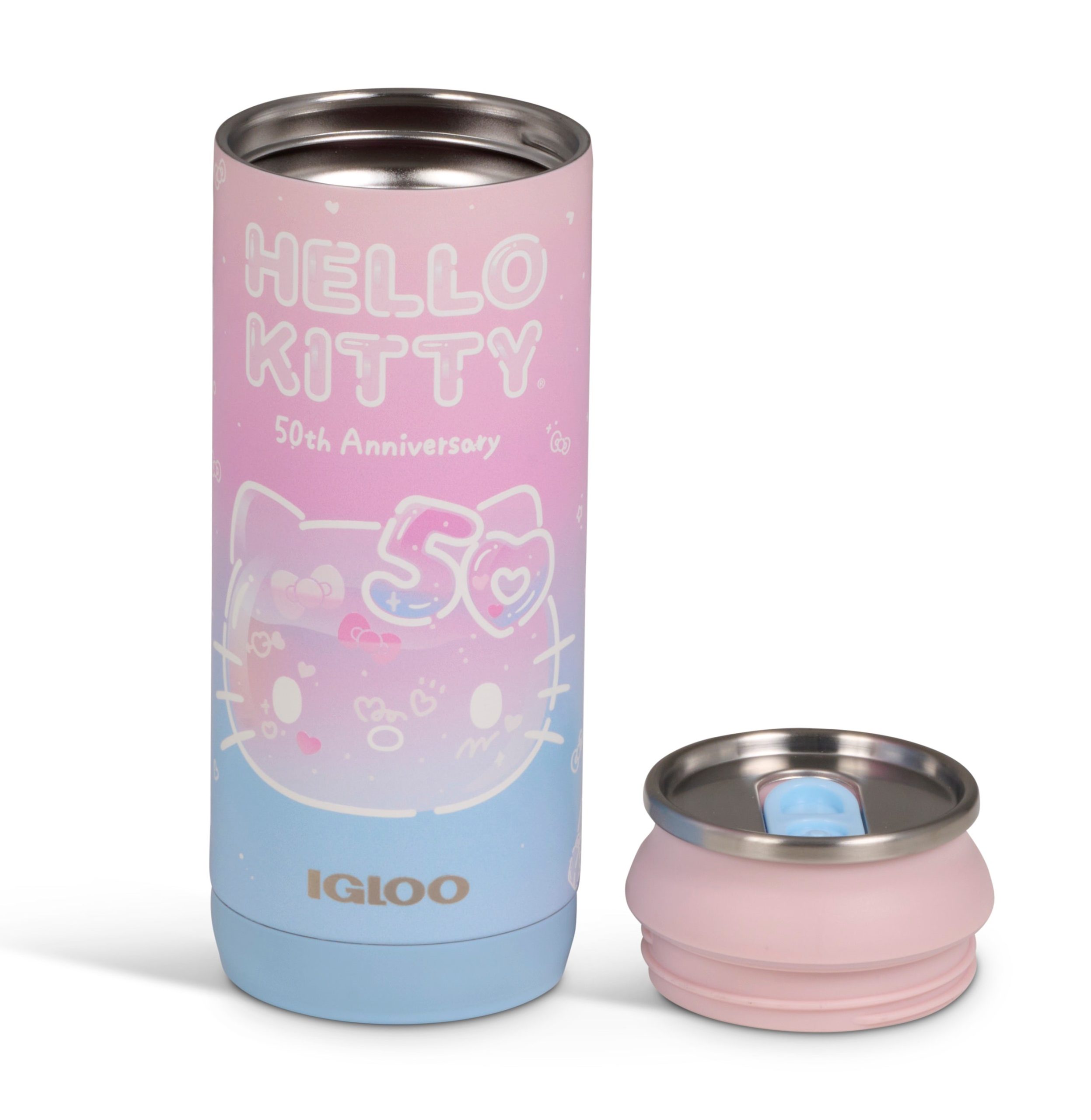 Hello Kitty x Igloo 50th Anniversary 16oz Stainless Steel Can - 图片 3