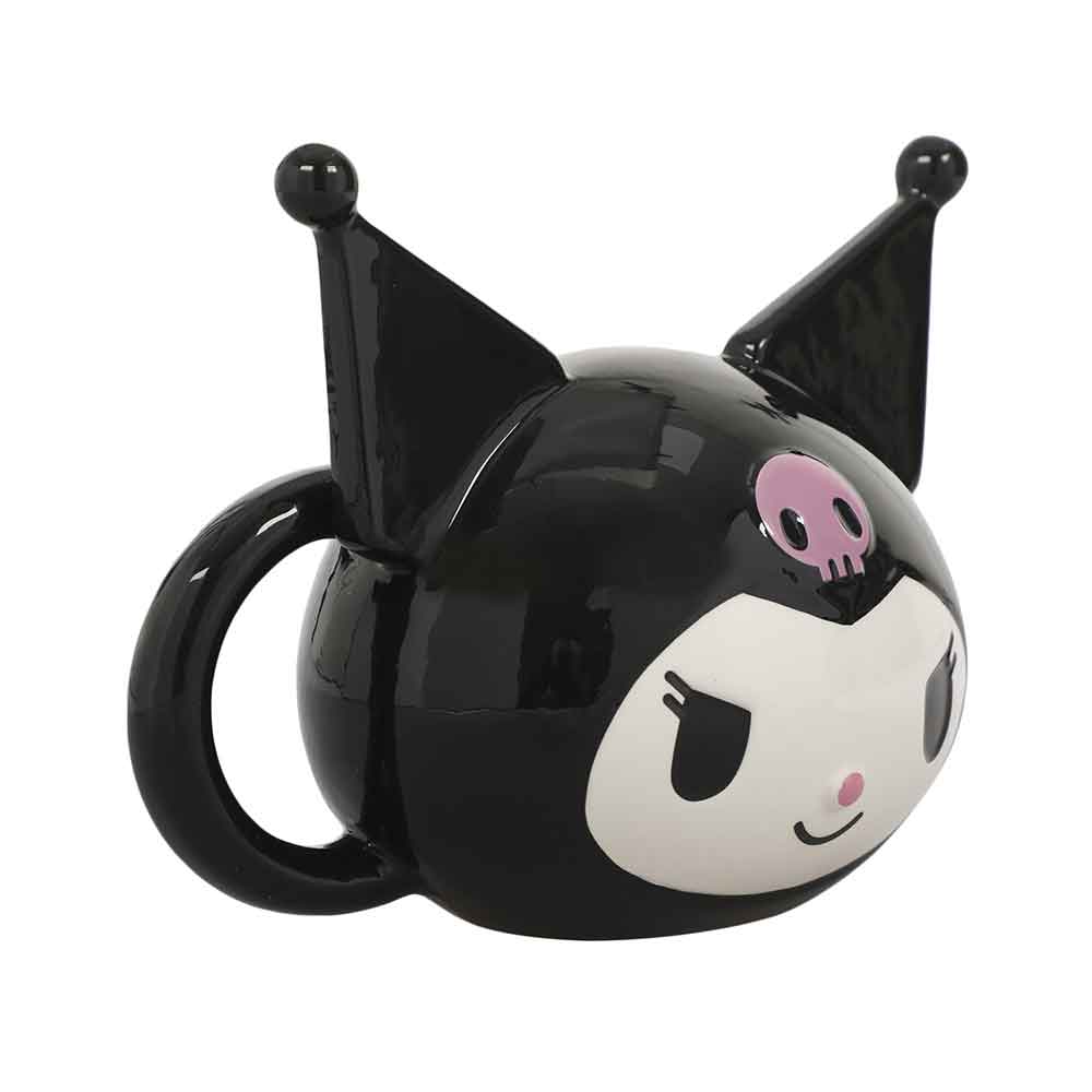 Kuromi Face Sculpted Mug - 图片 5