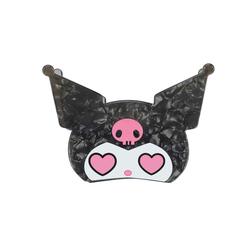 Kuromi Heart Eyes Hair Clip