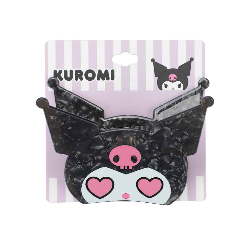 Kuromi Heart Eyes Hair Clip - 图片 3