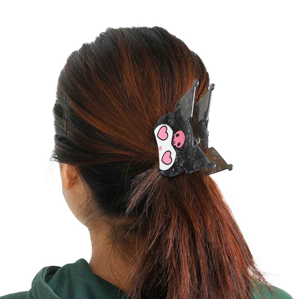 Kuromi Heart Eyes Hair Clip - 图片 2