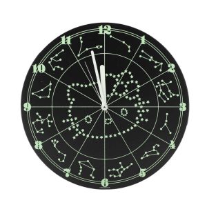 Hello Kitty Glow-In-The Dark Zodiac Wall Clock