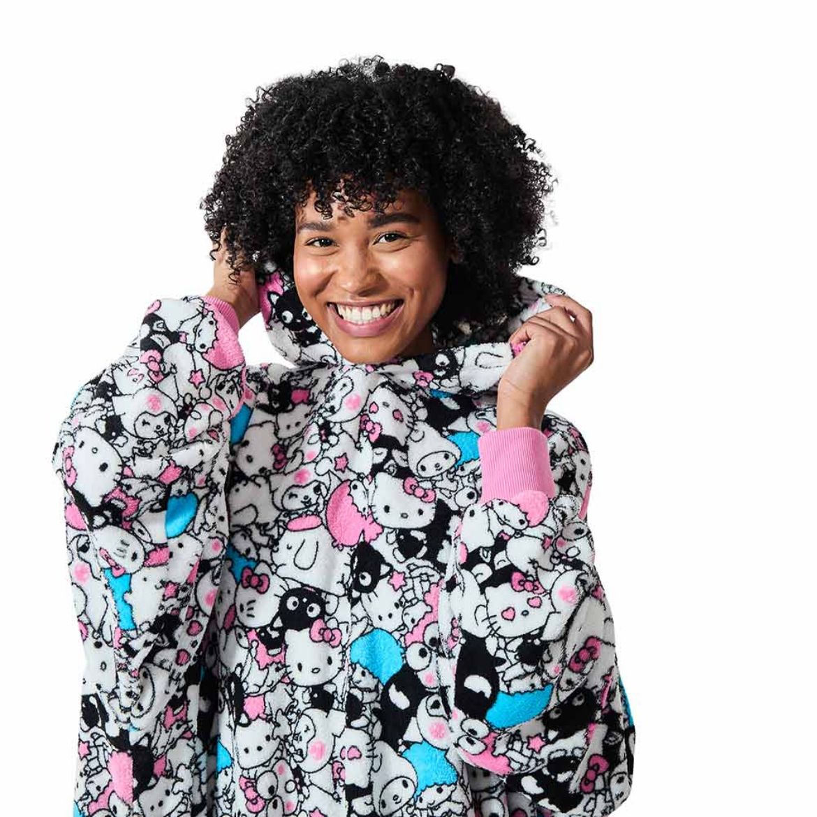 Hello Kitty and Friends Big Bunch Lounge Hoodie - 图片 2