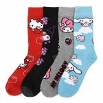 Hello Kitty and Friends 4-Pc Crew Sock Set