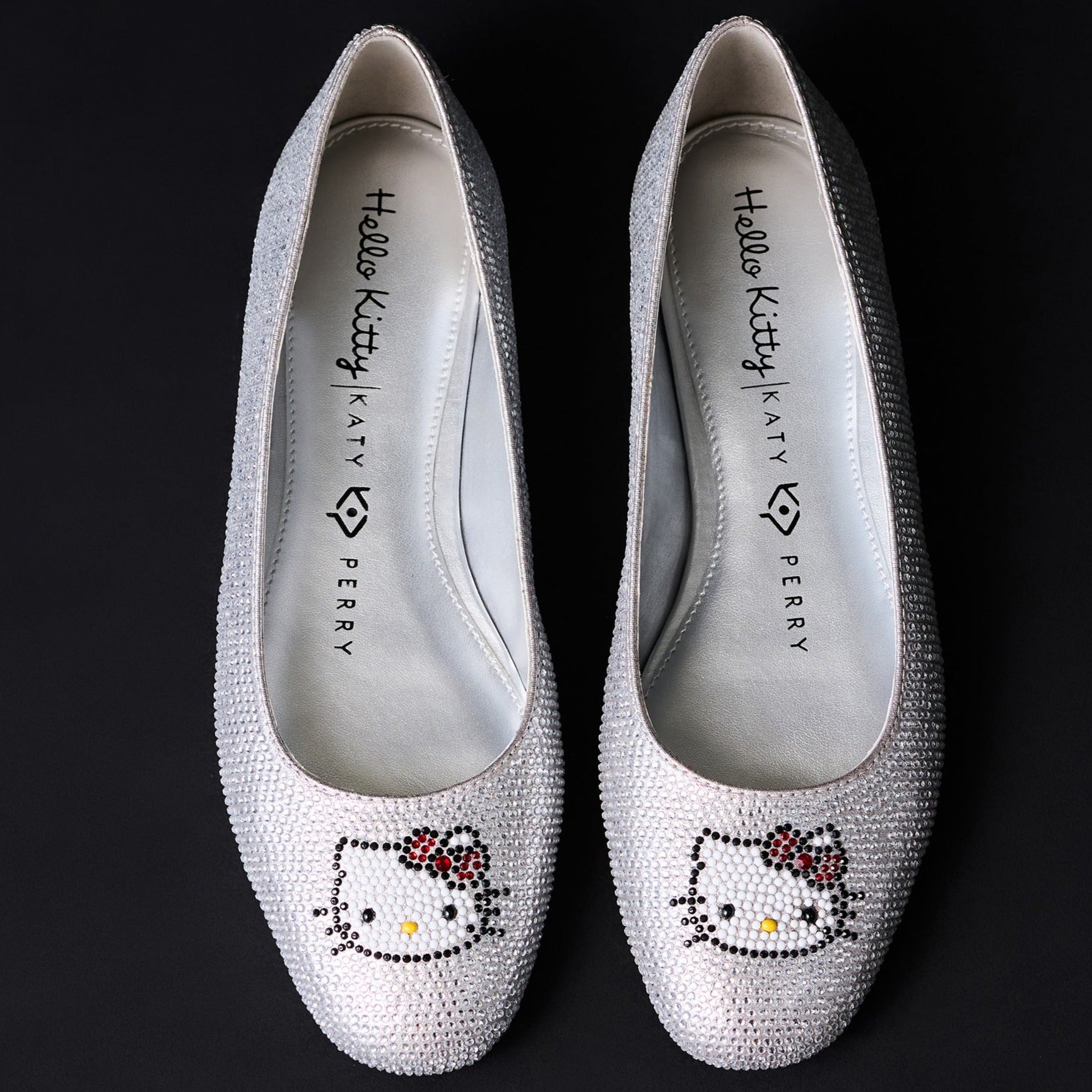 Hello Kitty x Katy Perry Crystal Ballet Flat (Silver) - 图片 4