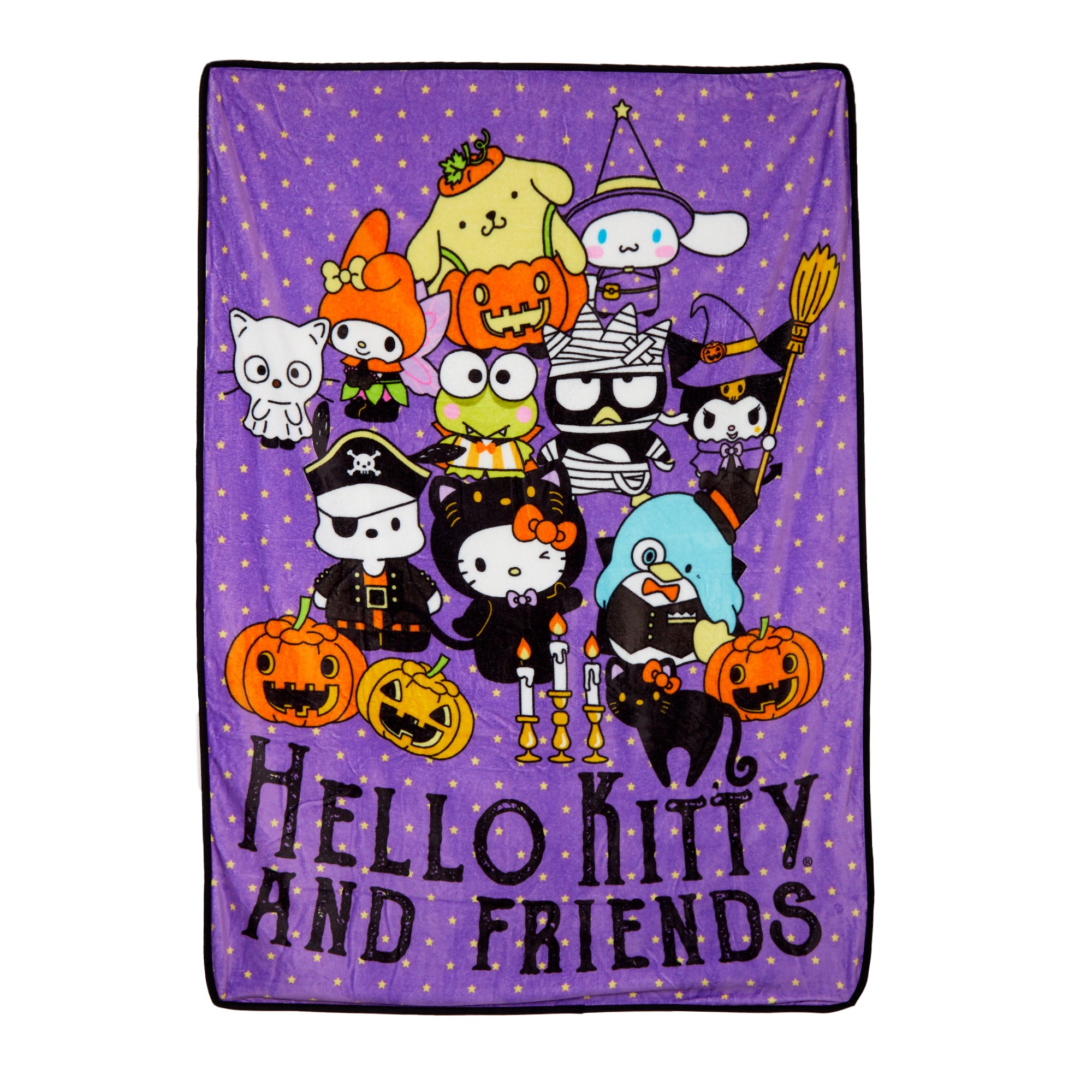 Hello Kitty and Friends Halloween Portrait Throw Blanket - 图片 61