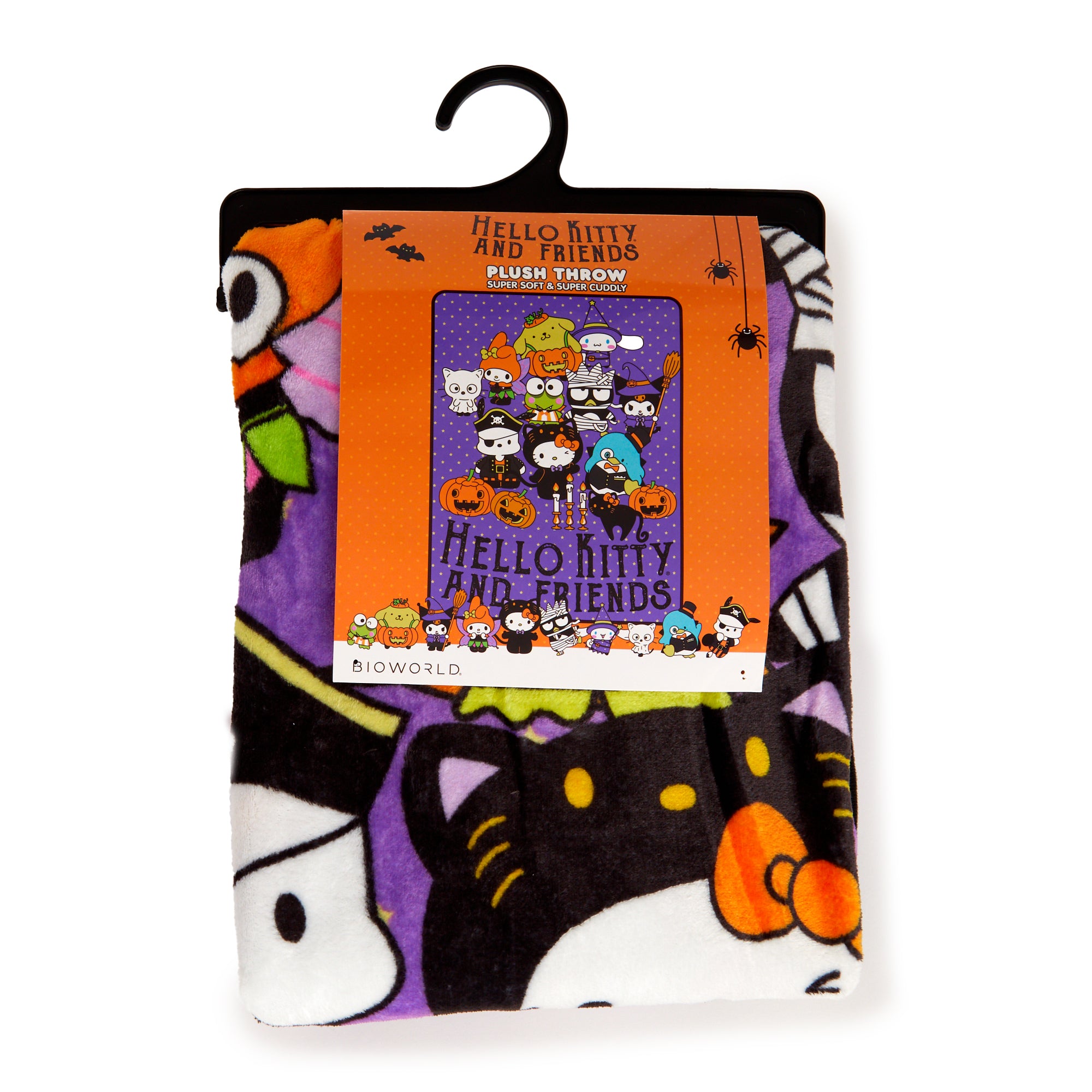Hello Kitty and Friends Halloween Portrait Throw Blanket - 图片 44