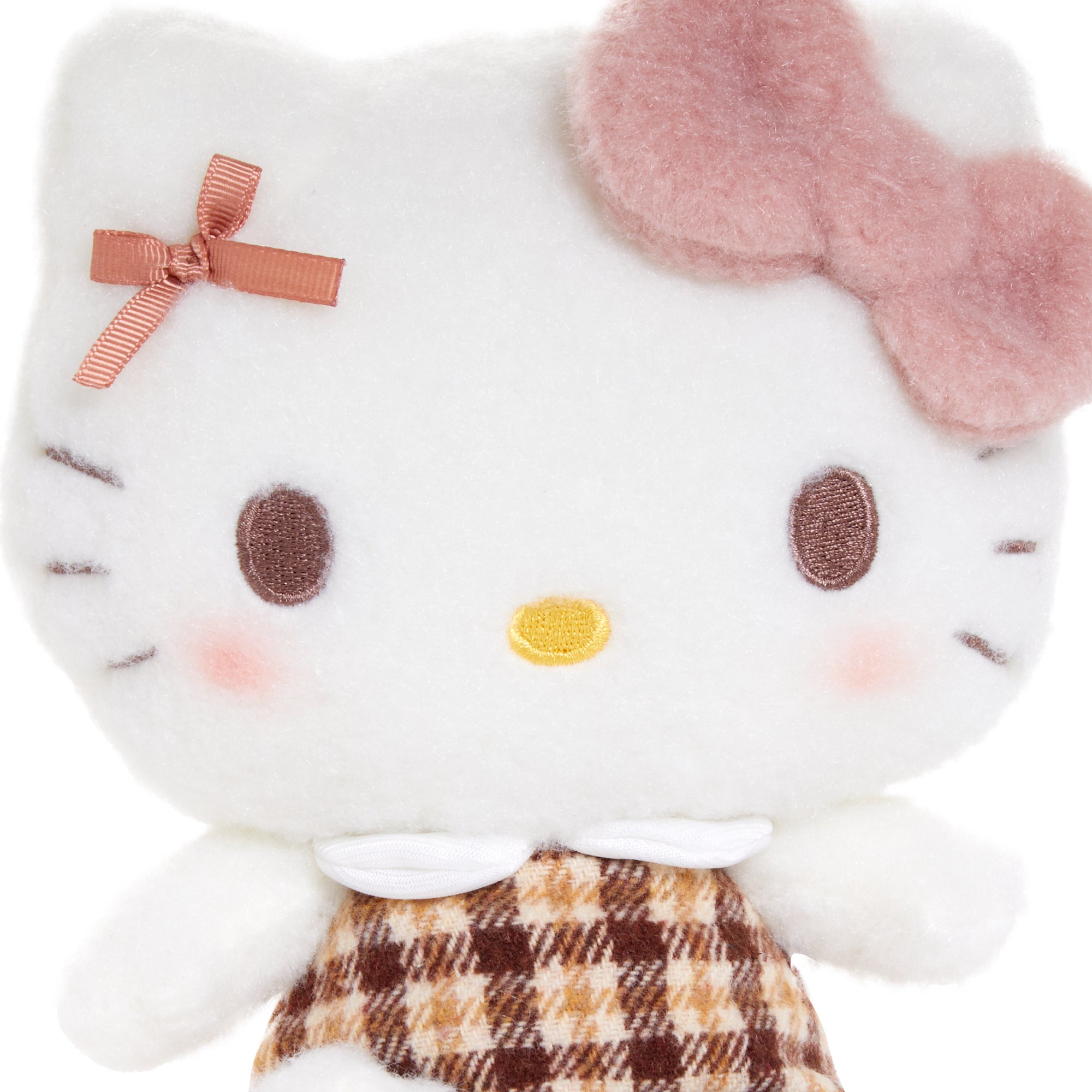 Hello Kitty 7" Plush (Mocha Check Series) - 图片 3