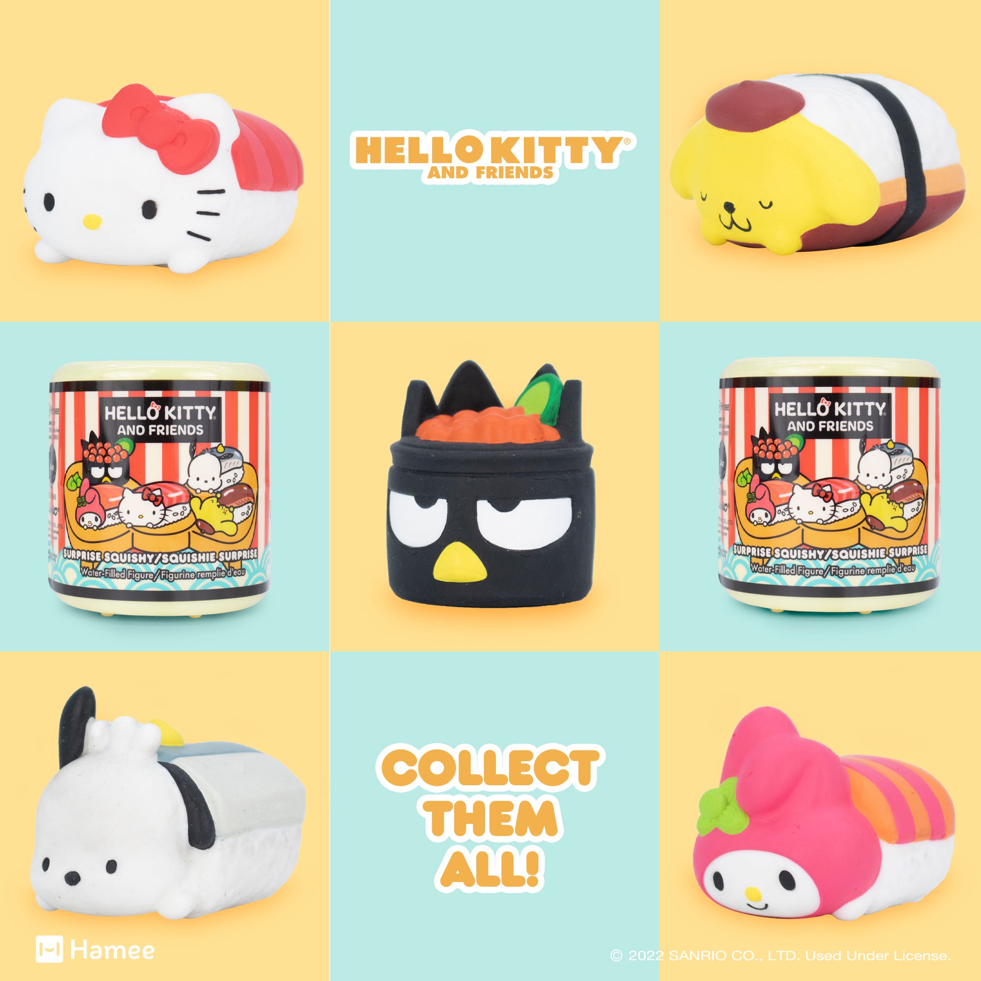 Hello Kitty and Friends Sushi Capsule Squishies (Series 4) - 图片 3