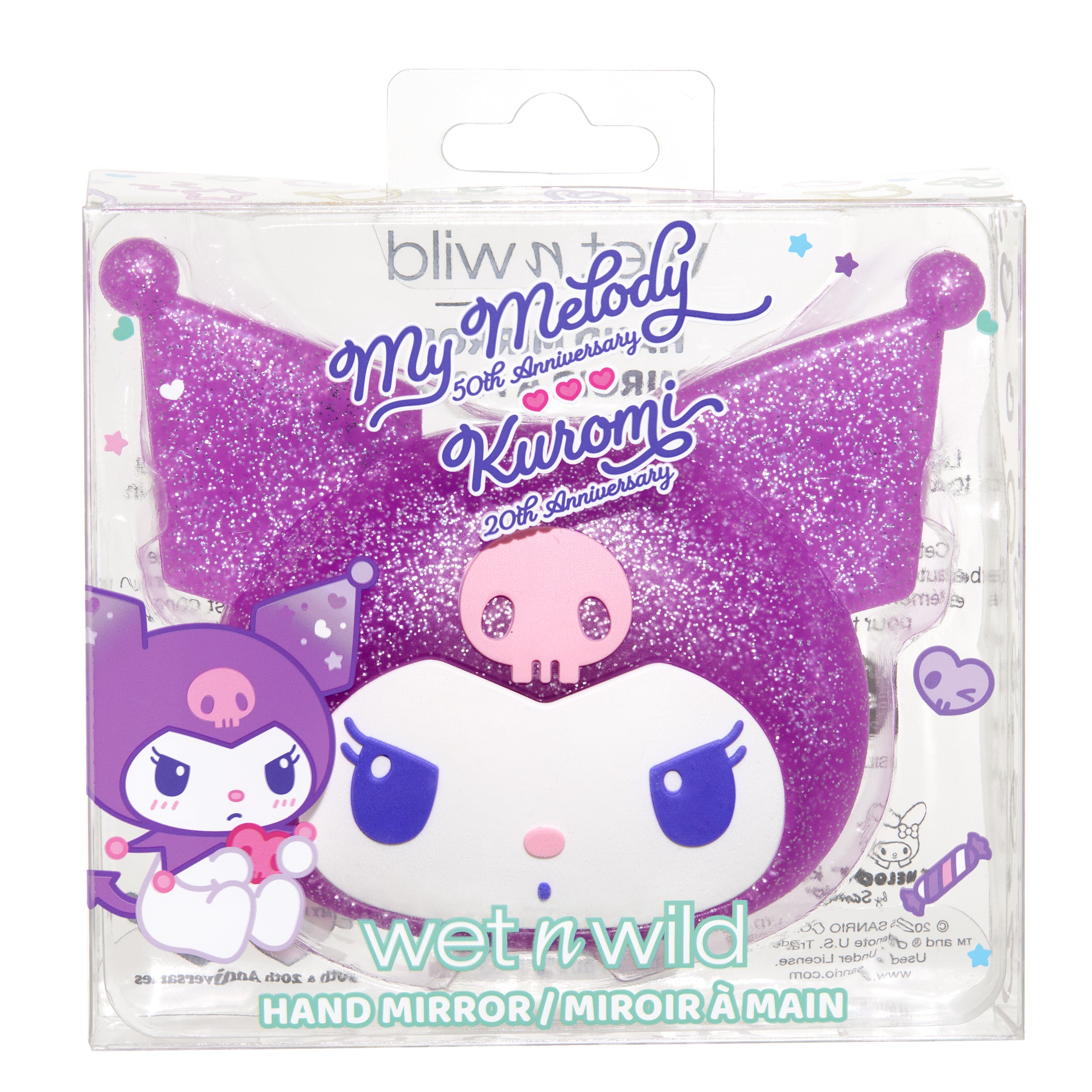 My Melody & Kuromi x Wet n Wild Hand Mirror (Kuromi)
