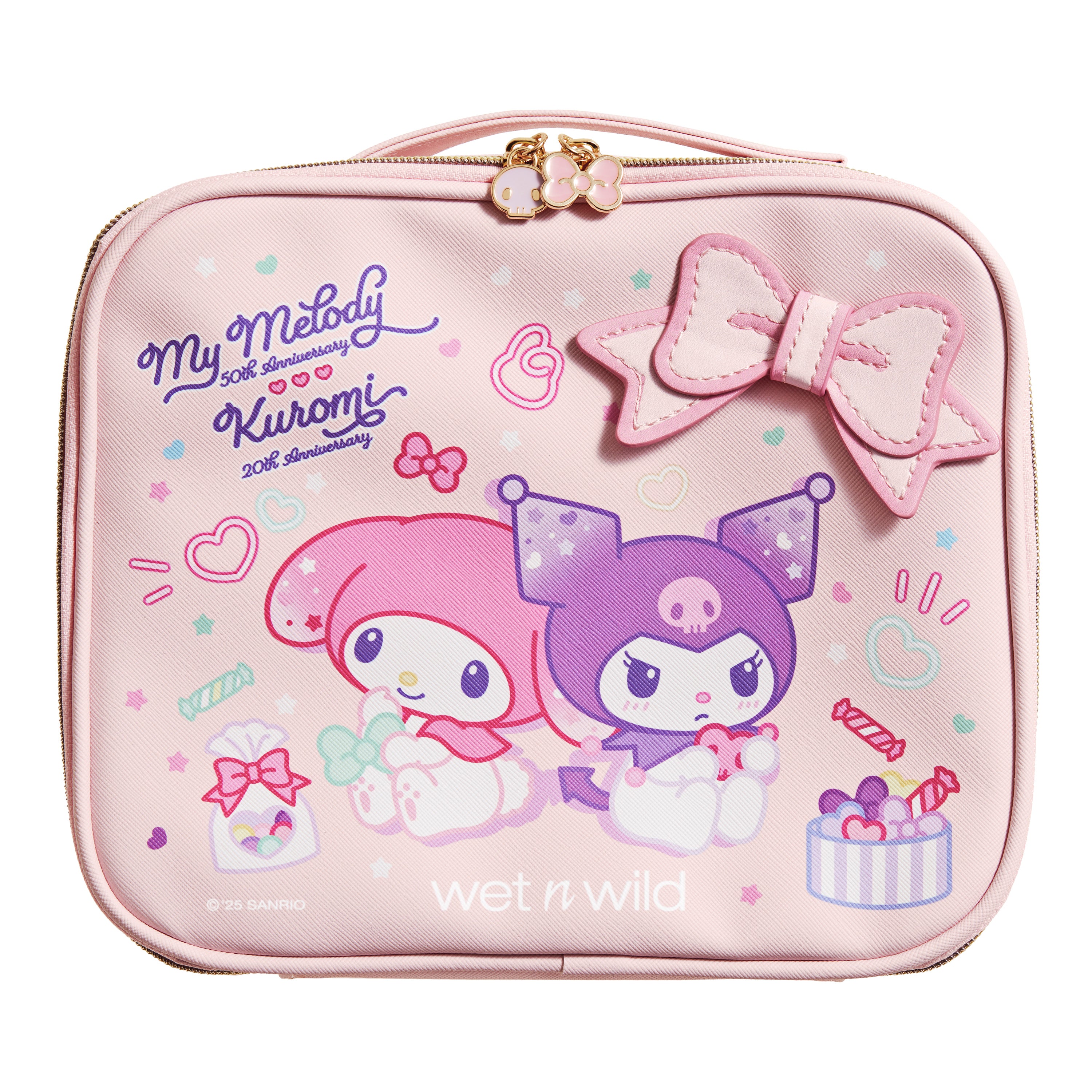 My Melody & Kuromi x Wet n Wild Makeup Bag (My Melody Pink)
