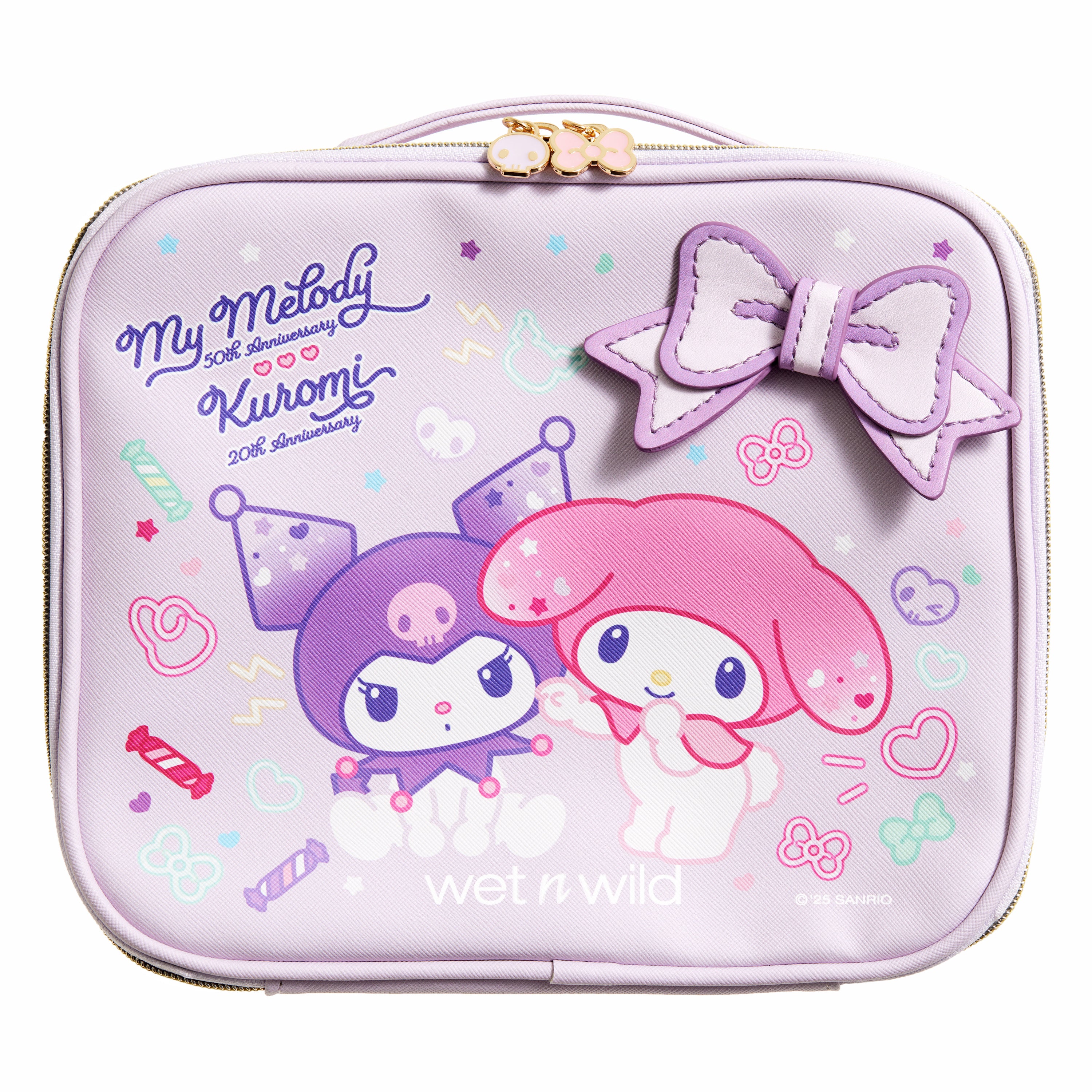 My Melody & Kuromi x Wet n Wild Makeup Bag (Kuromi Purple)