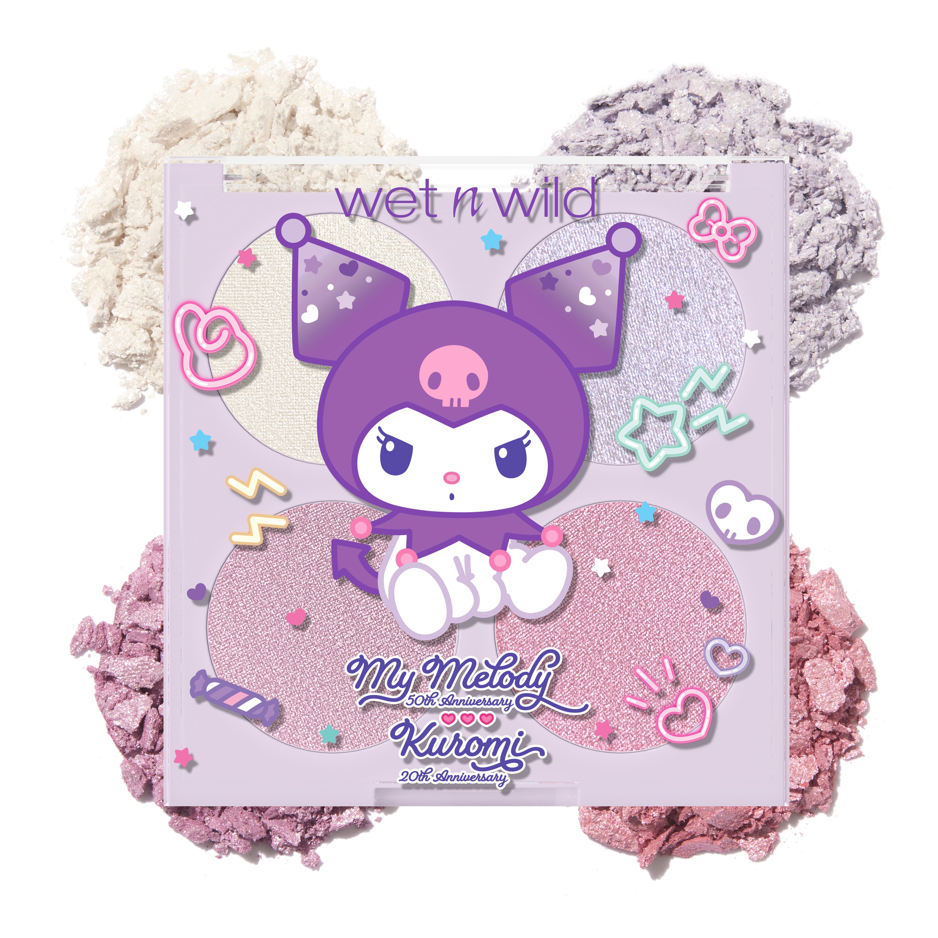 My Melody & Kuromi x Wet n Wild Face Quad (Kuromi)