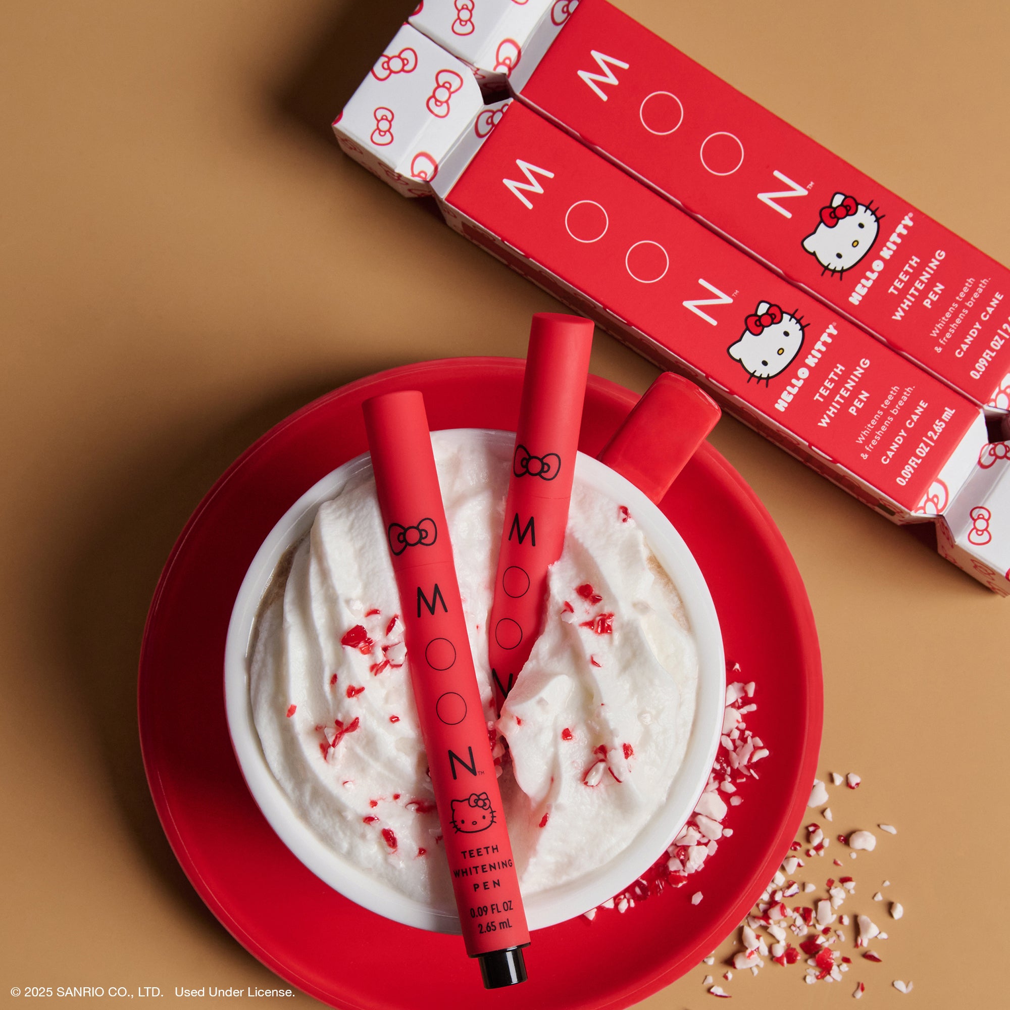 Hello Kitty x MOON Oral Beauty Whitening Pen Duo (Candy Cane) - 图片 4