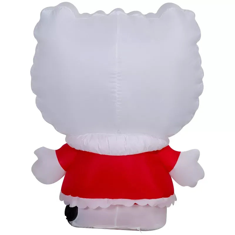 Hello Kitty 3ft Airblown Inflatable (Snowflake Dress) - 图片 3