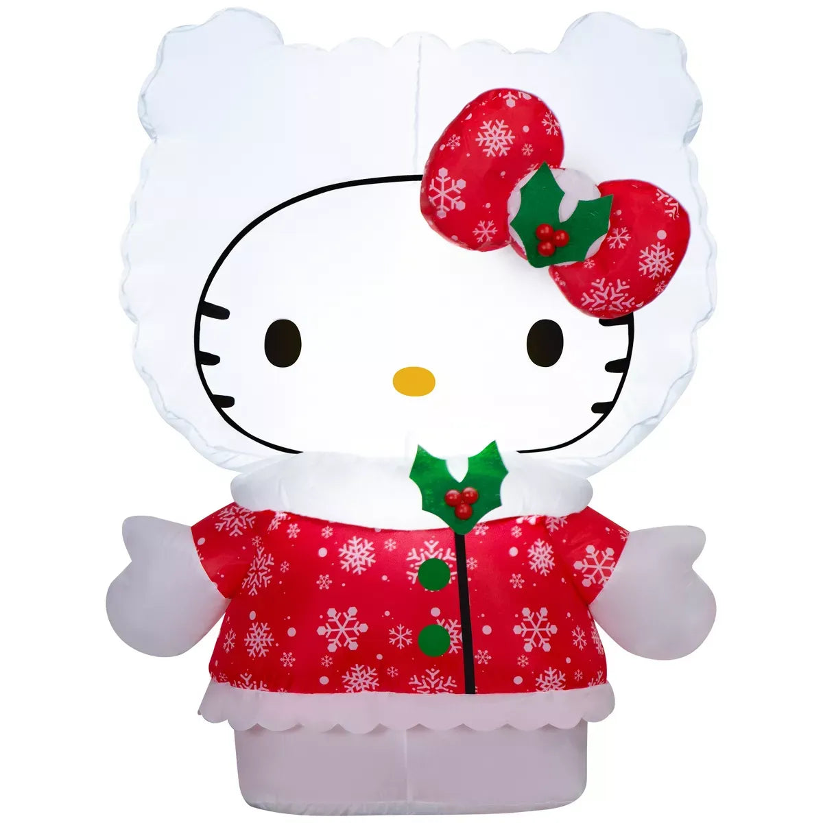 Hello Kitty 3ft Airblown Inflatable (Snowflake Dress) - 图片 2