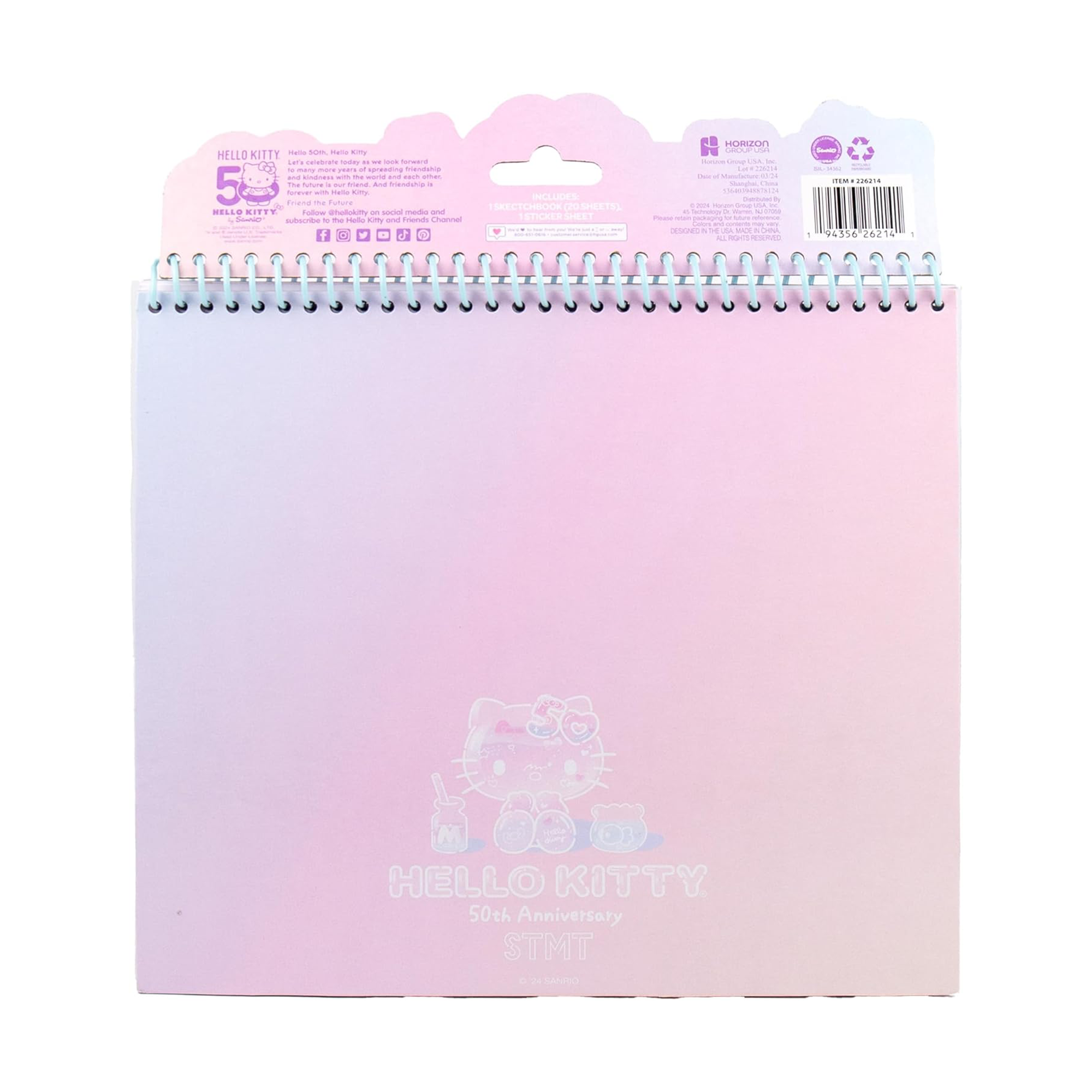 Hello Kitty x STMT 50th Anniversary Sketchbook - 图片 3
