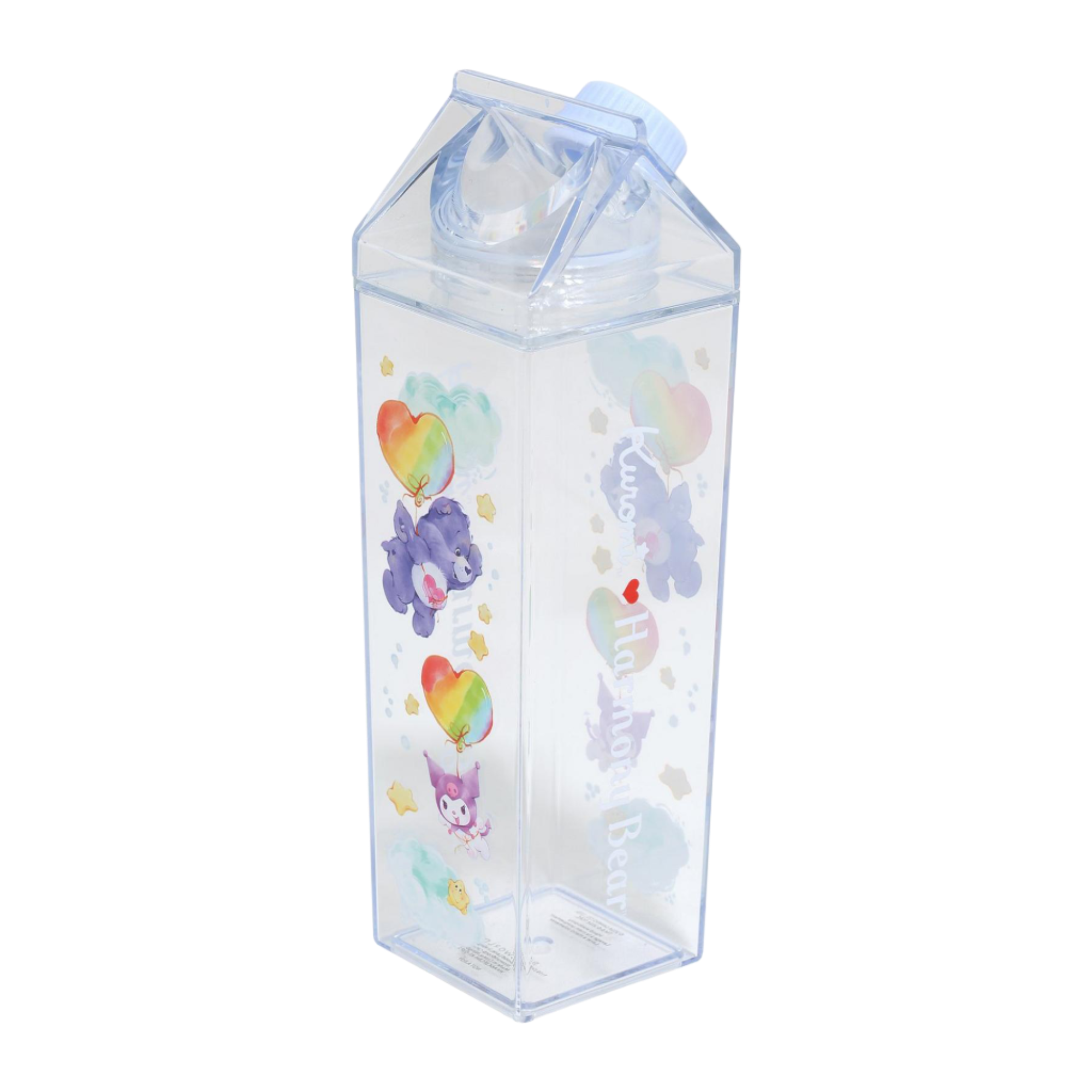 Kuromi x Care Bears Milk Carton Water Bottle - 图片 3