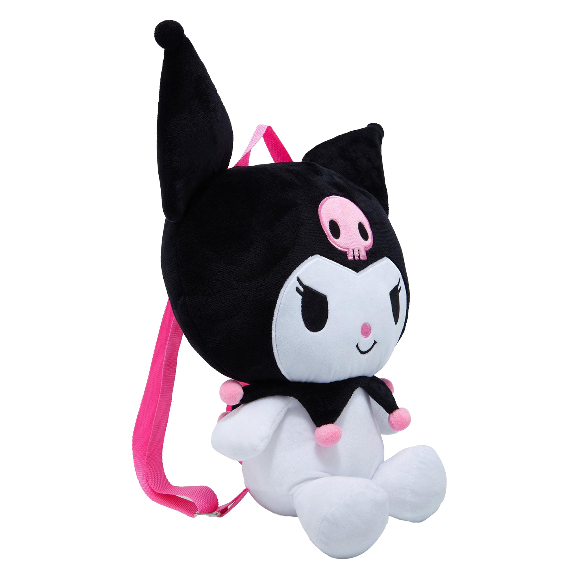 Kuromi Classic Plush Backpack - 图片 2