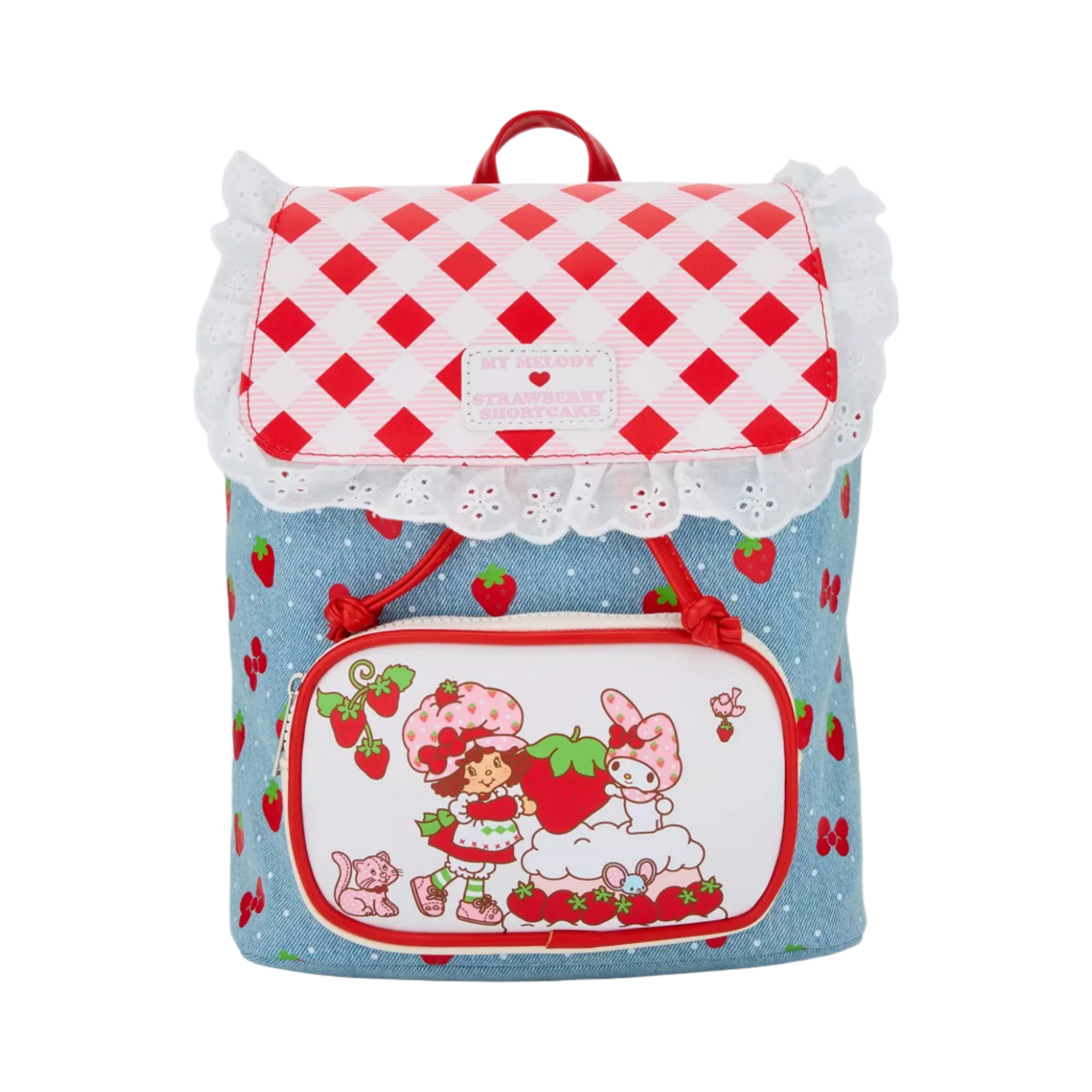 My Melody x Strawberry Shortcake Mini Backpack