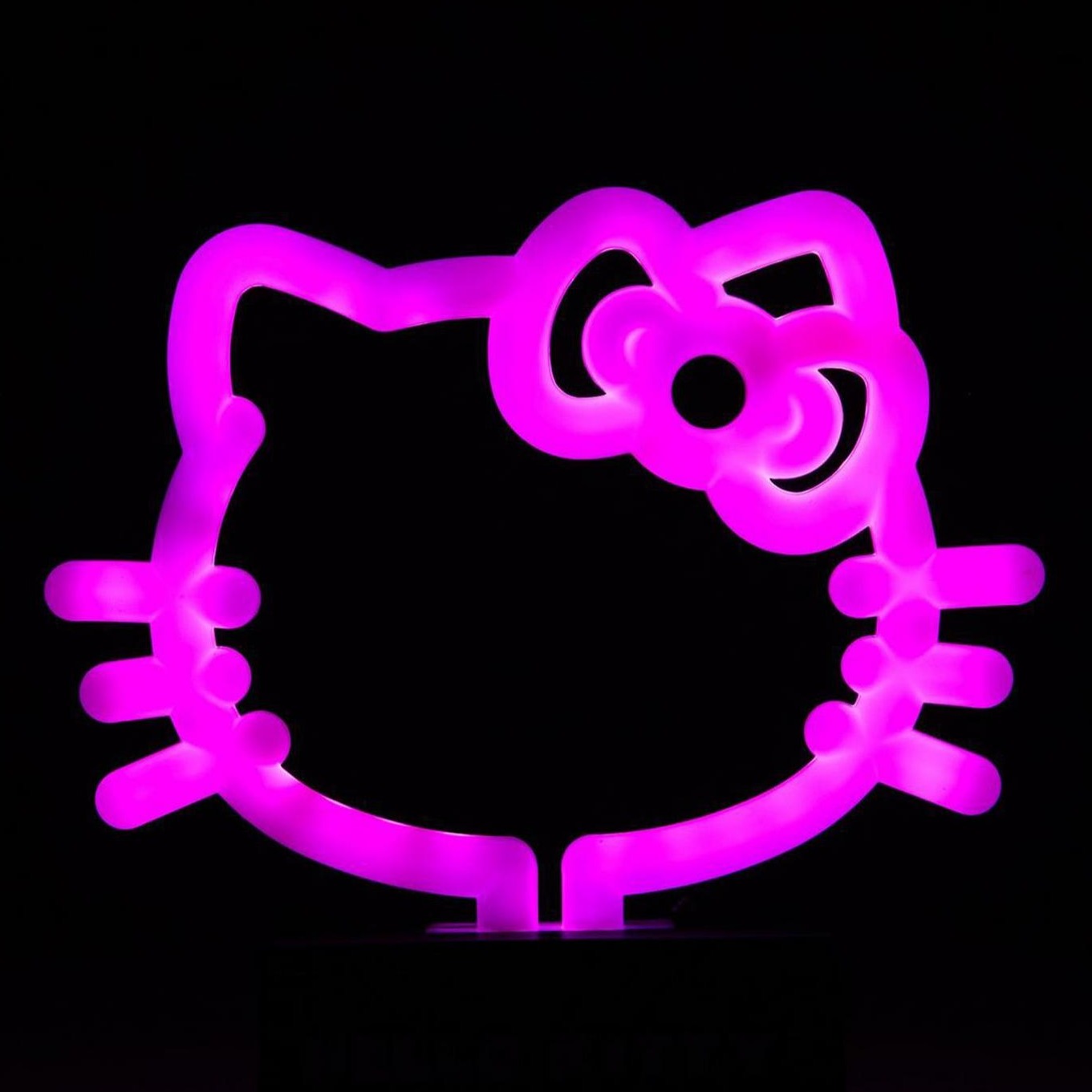Hello Kitty Silhouette Neon Light Lamp