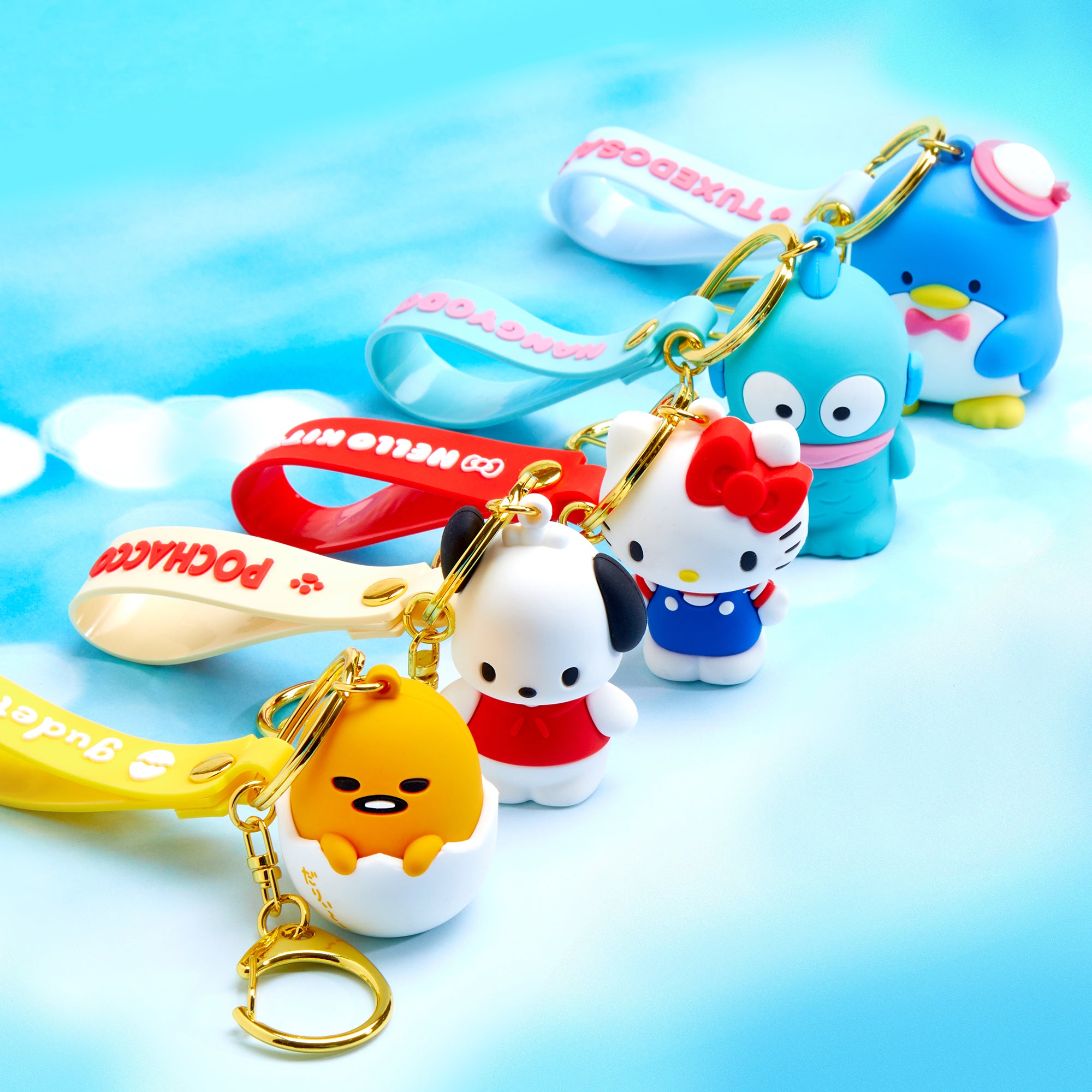 Gudetama Signature Keychain - 图片 2