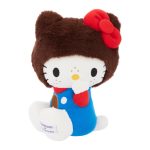 Hello Kitty x Monchhichi 7" Overalls Plush (Hello Kitty)