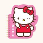 Hello Kitty x Studio Oh! 2026 Playful Pink Die-Cut Weekly Planner