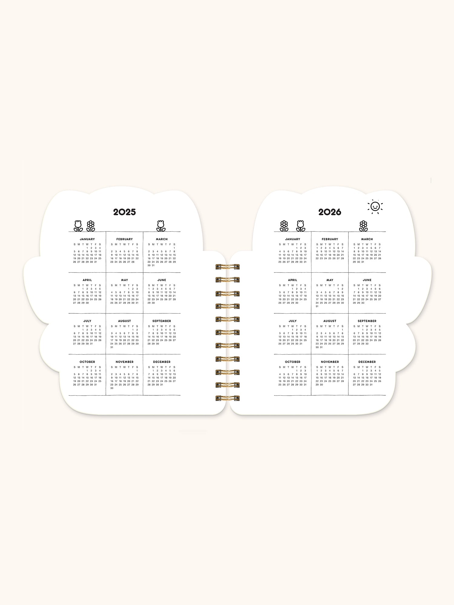 Hello Kitty x Studio Oh! 2026 Playful Pink Die-Cut Weekly Planner - 图片 7