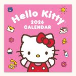 Hello Kitty x Studio Oh! 2026 Playful Pink Wall Calendar