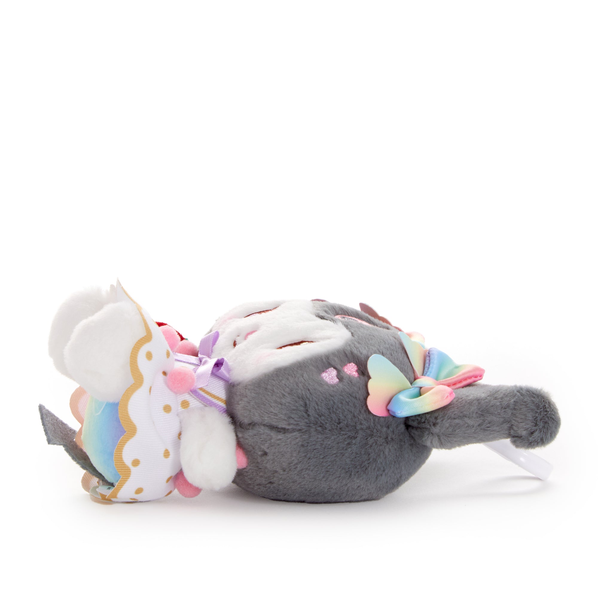 Kuromi Plush Mascot Clip (Strawberry Rainbow Series) - 图片 4