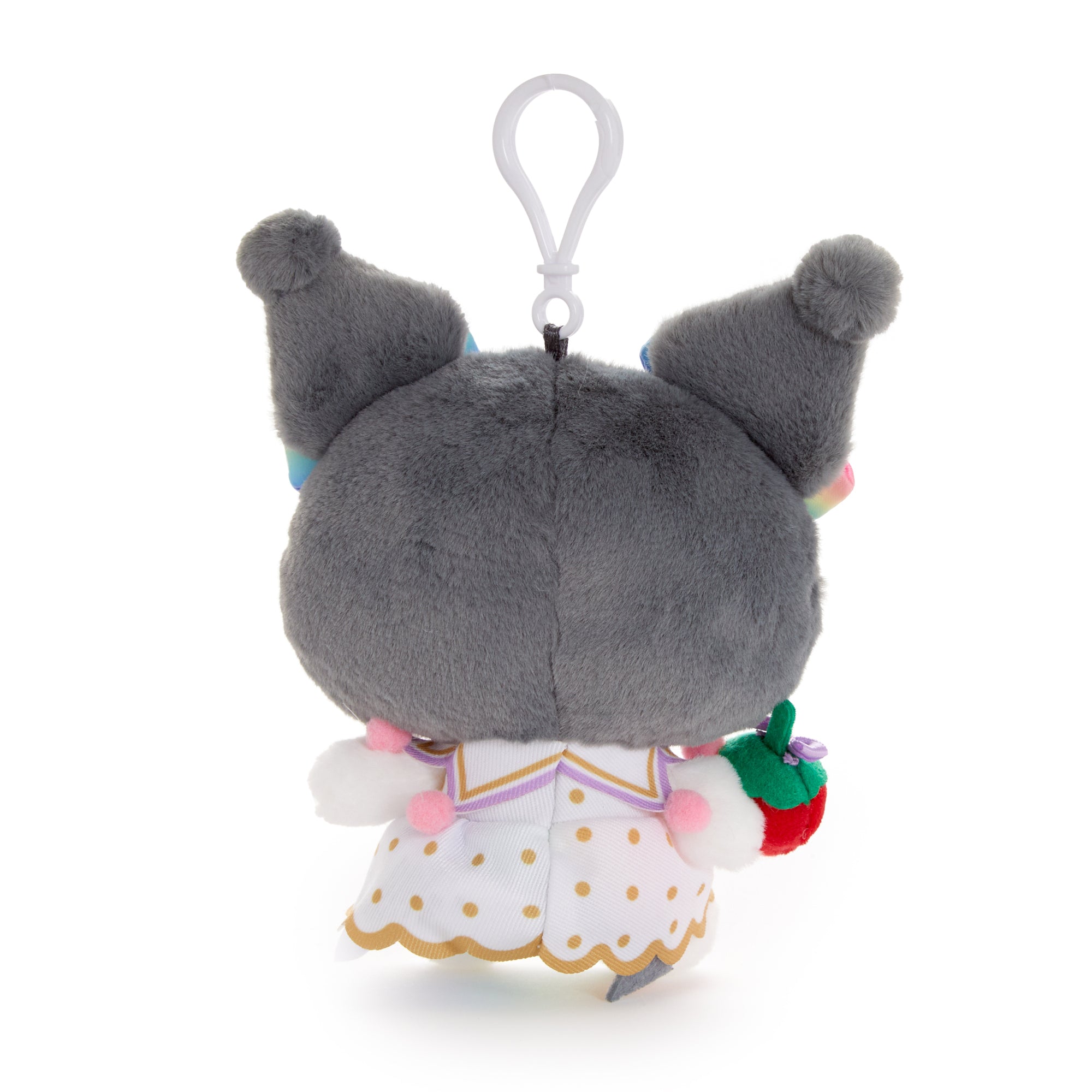 Kuromi Plush Mascot Clip (Strawberry Rainbow Series) - 图片 5