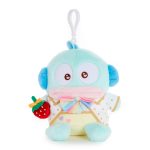 Hangyodon Plush Mascot Clip (Strawberry Rainbow Series)