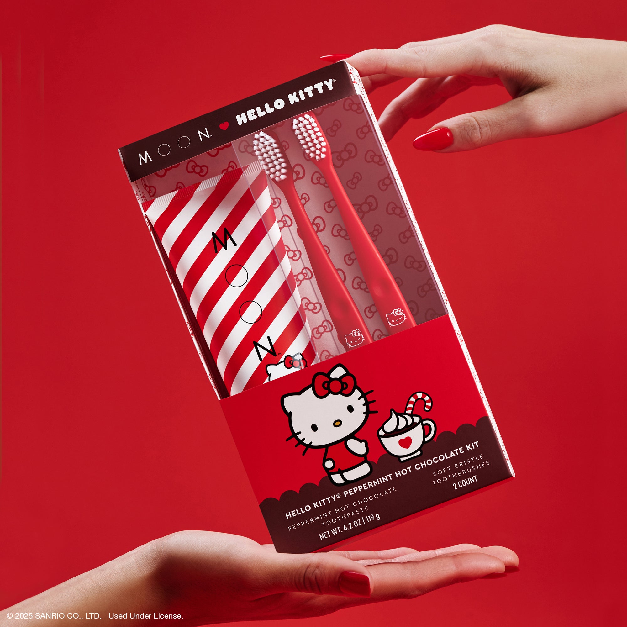 Hello Kitty x MOON Oral Beauty Peppermint Hot Chocolate Kit - 图片 2