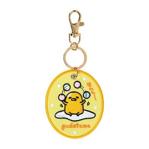 Gudetama Mascot Badge Keychain (Sanrio Character Award Series)