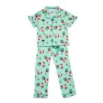 Hello Kitty Holiday Wreath 2-pc Loungewear Set (Green)