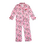 Hello Kitty Holiday Snowman 2-pc Loungewear Set (Pink)