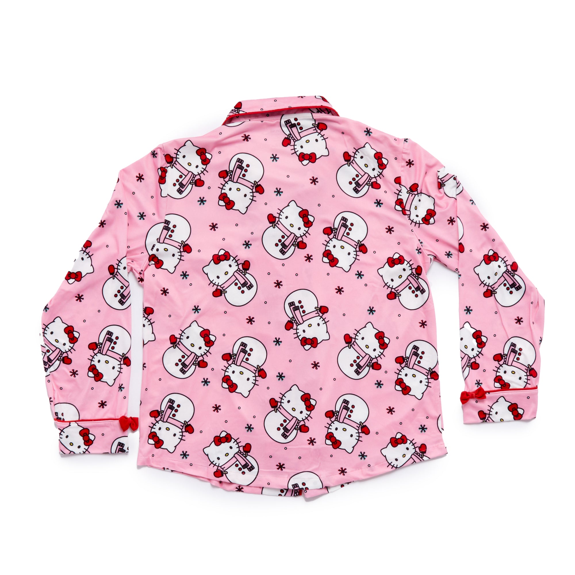 Hello Kitty Holiday Snowman 2-pc Loungewear Set (Pink) - 图片 5