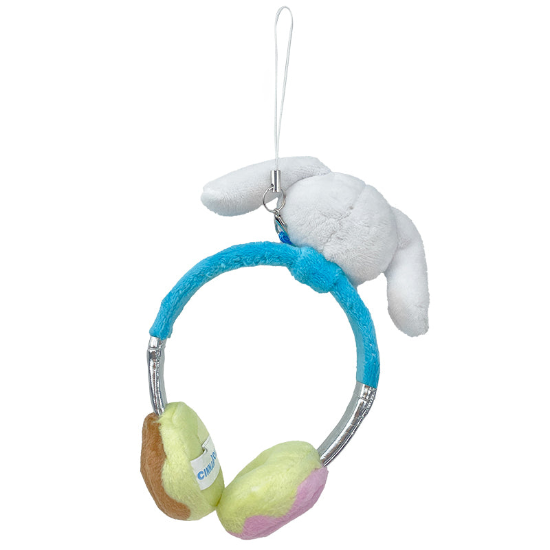 Cinnamoroll Plush Headphones Bag Charm - 图片 2