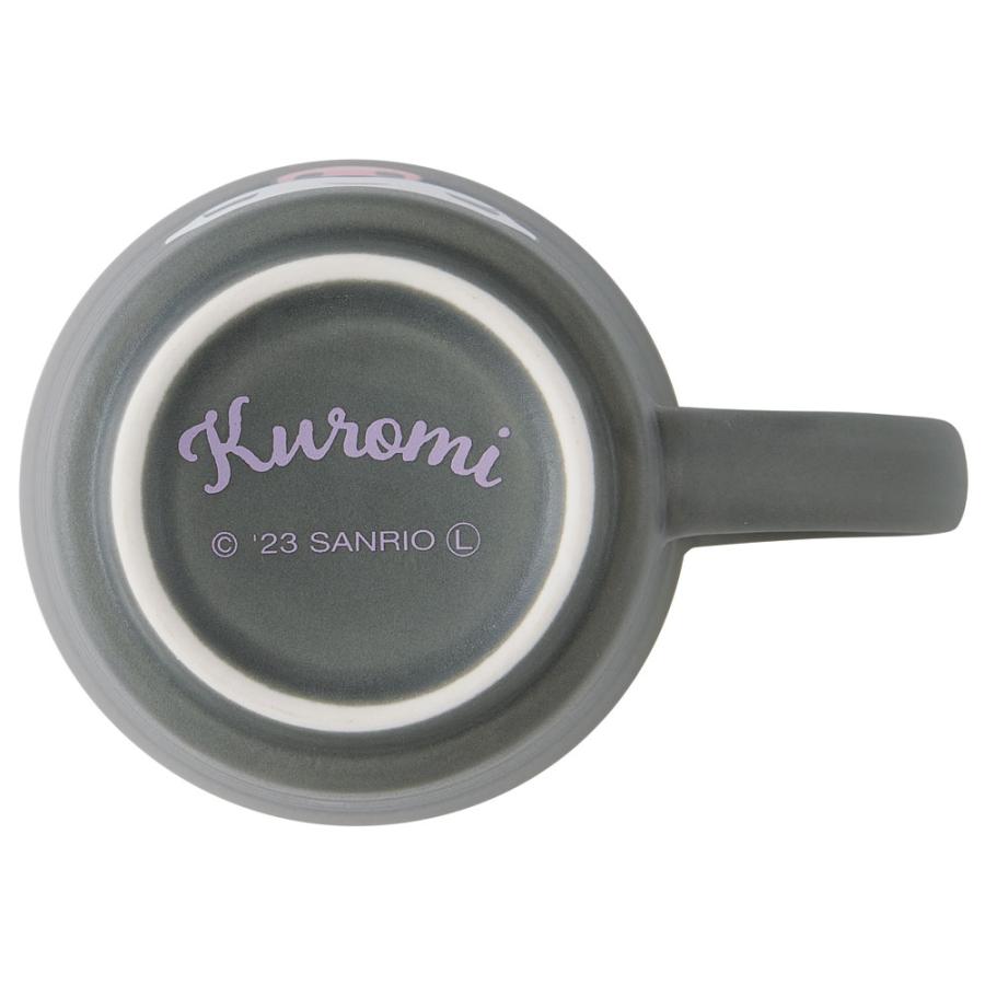Kuromi Face Ceramic Diner Mug - 图片 3