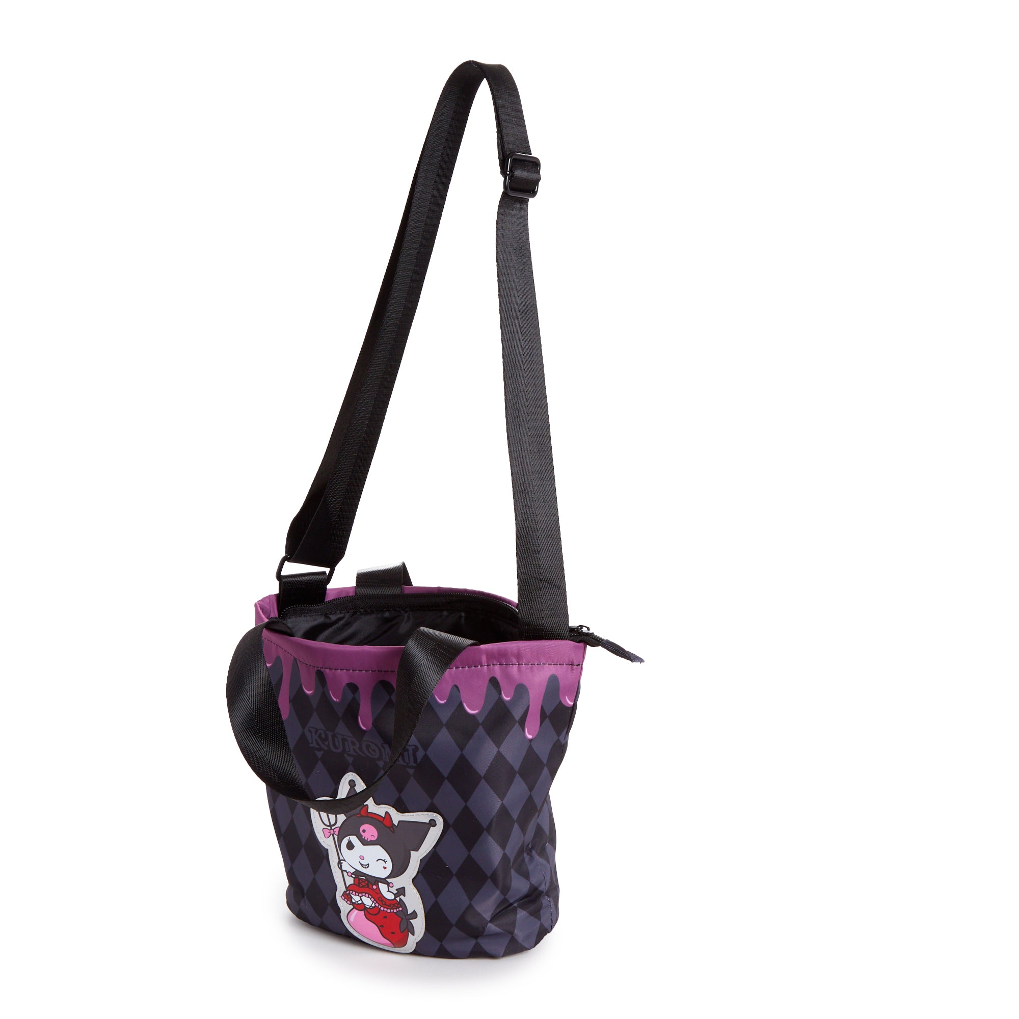 Kuromi Crossbody Bag (Strawberry Treat Series) - 图片 3