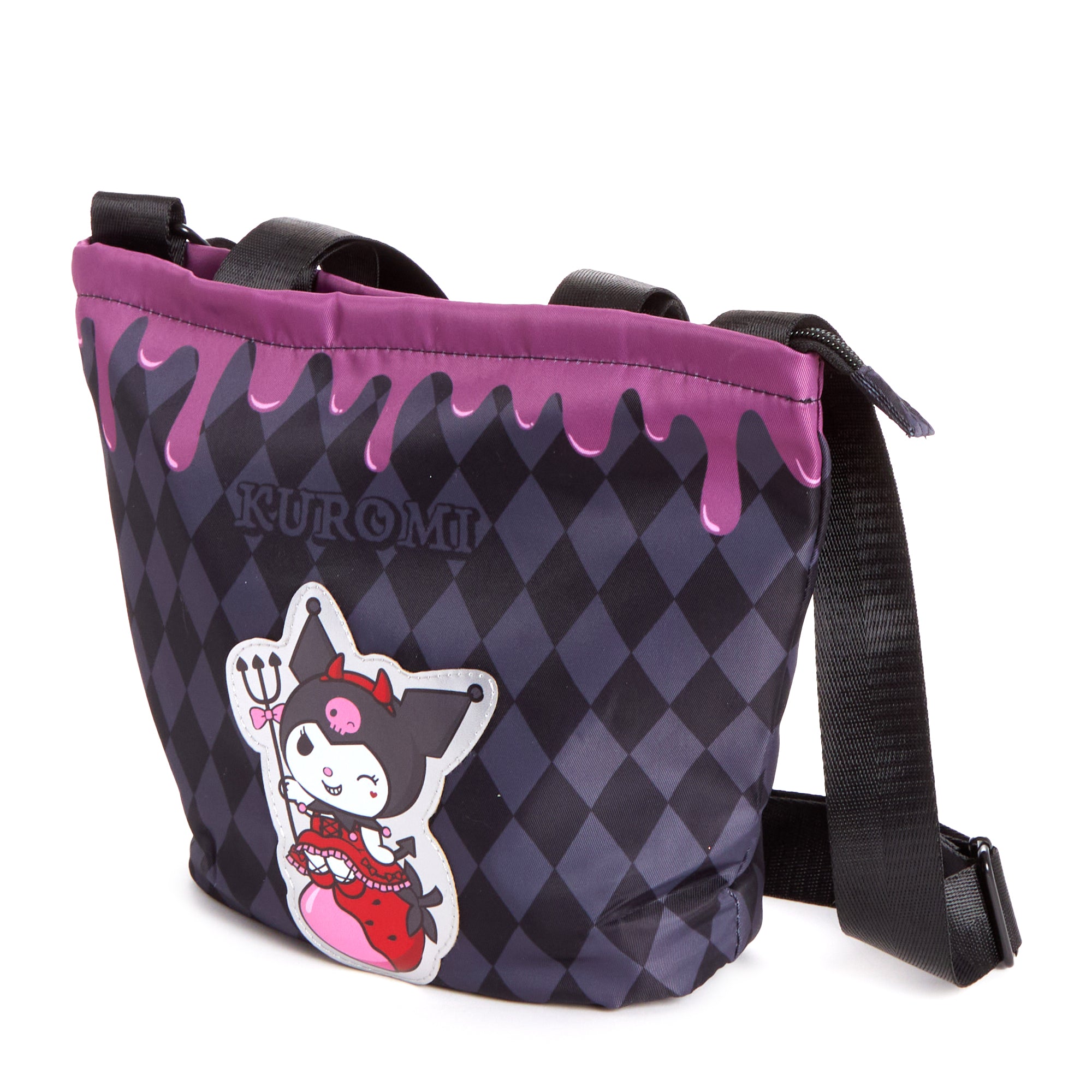 Kuromi Crossbody Bag (Strawberry Treat Series) - 图片 2