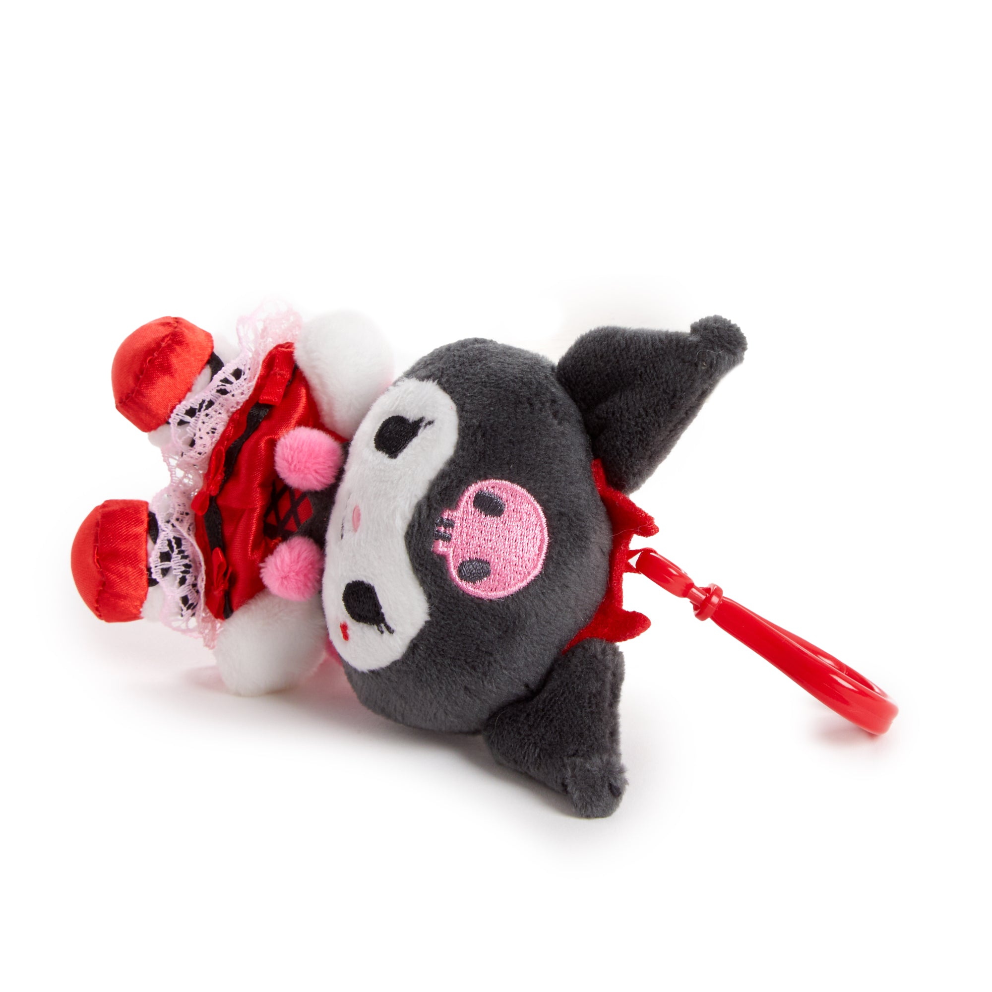 Kuromi Plush Mascot Clip (Strawberry Treat Series) - 图片 7