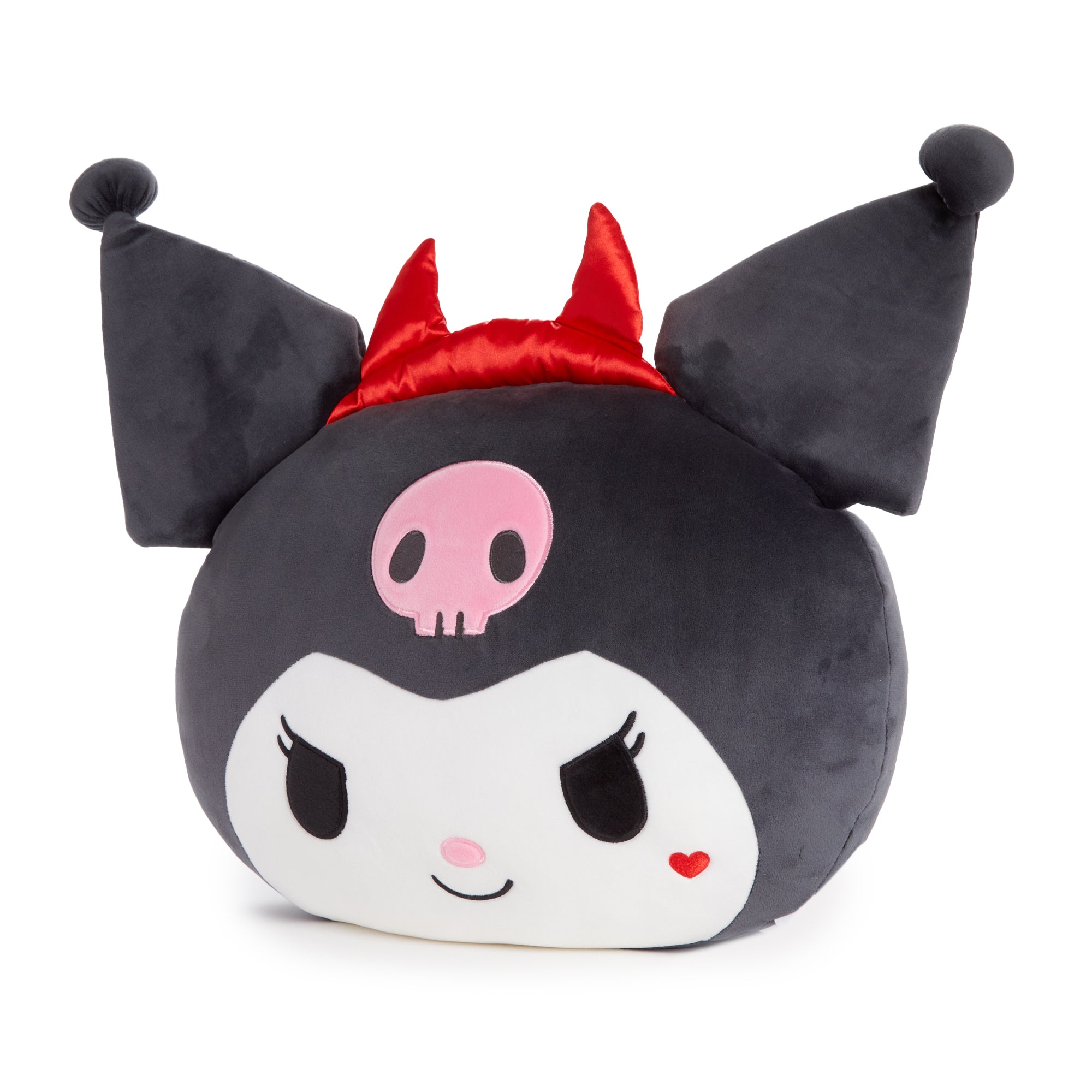 Kuromi Face Plush (Strawberry Treat Series) - 图片 5