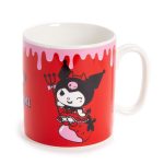 Kuromi Ceramic Mug (Strawberry Treat Series)