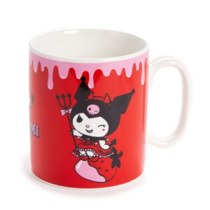 Kuromi Ceramic Mug (Strawberry Treat Series)