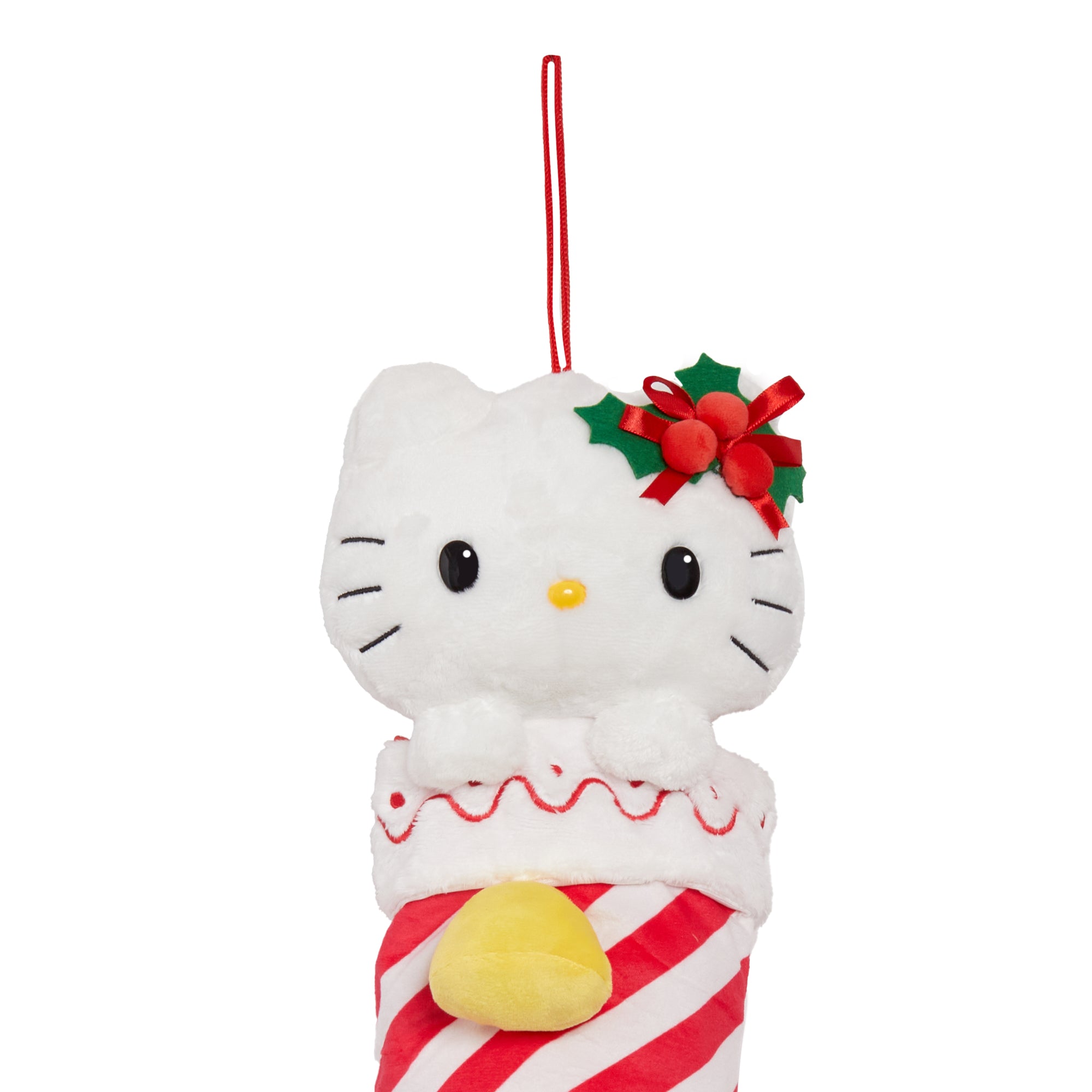 Hello Kitty Holly Holiday Stocking - 图片 2
