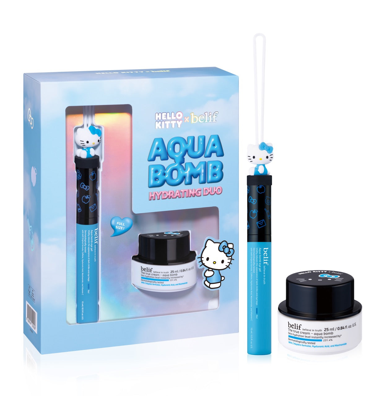 Hello Kitty x Belif Aqua Bomb Hydrating Duo