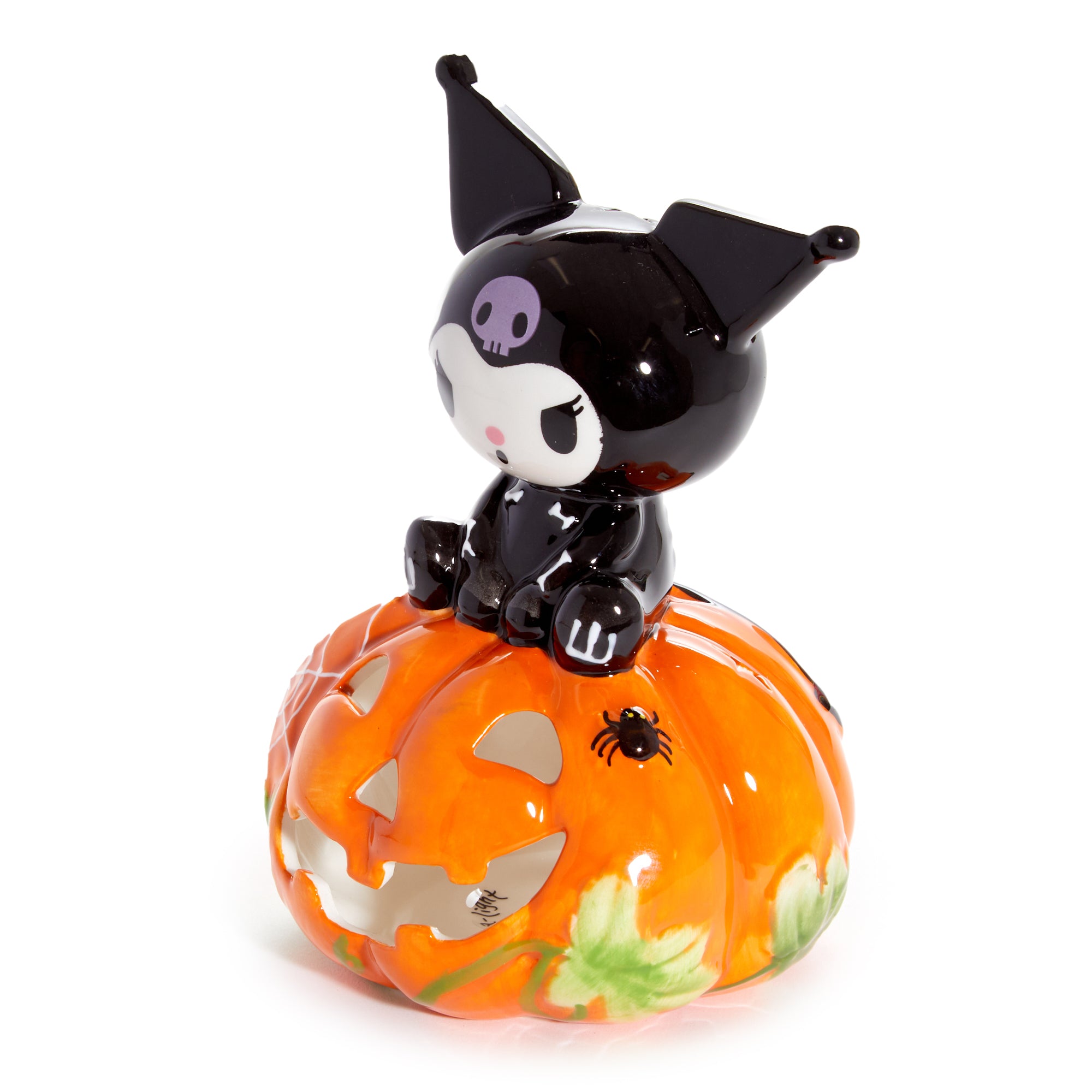 Kuromi Skeleton Ceramic Tealight Holder - 图片 4